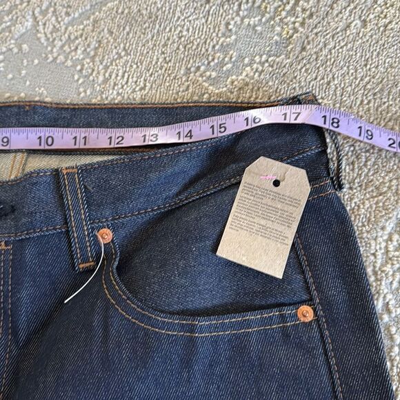 Levi’s 501 jeans dark wash size 34 by 30 NWOT red tab - Picture 7 of 8